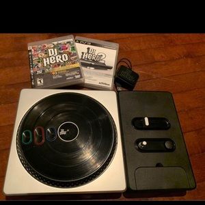 DJ Hero - PlayStation 3 - Games and controller bundle